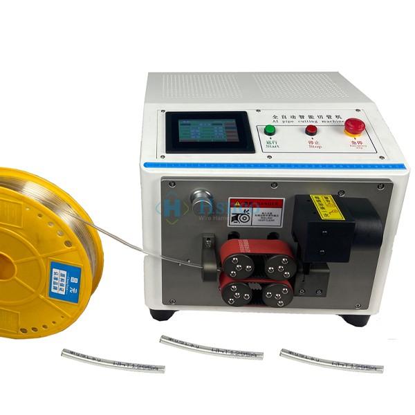 Máy Cắt Ống Nhựa & Vật Liệu Mềm HS-C01 – Độ Chính Xác Cao, Điều Khiển HMI